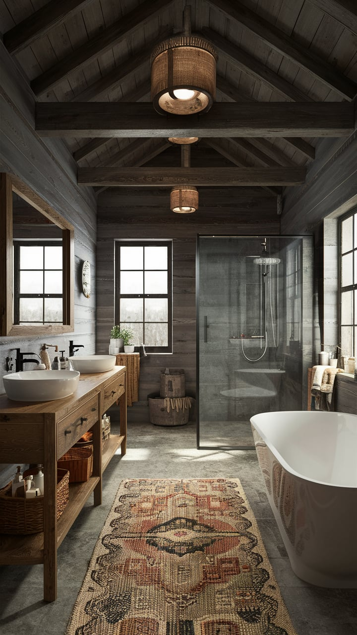 40 Rustic Bathroom Ideas for a Cozy and Inviting Space » ComfyTips