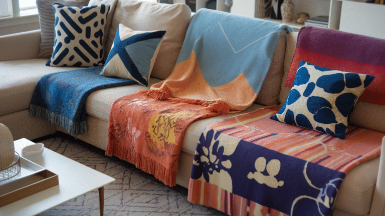 25 Throw Blankets Decorate Ideas: Enhancing Your Home’s Aesthetics with Cozy Accents