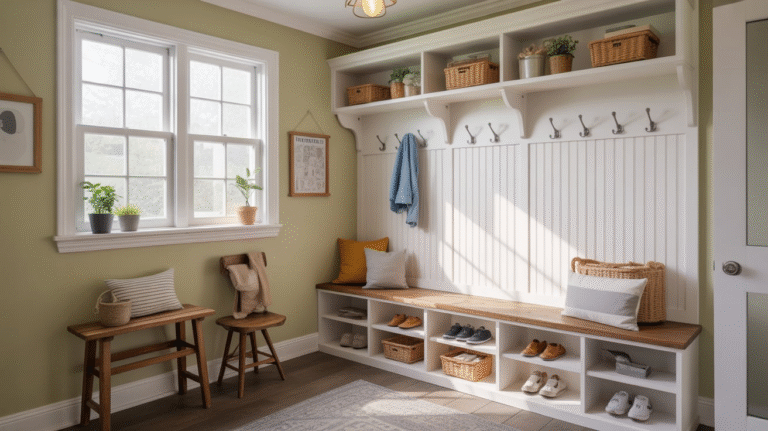 19 DIY Mudroom Ideas to Transform Your Entryway on a Budget