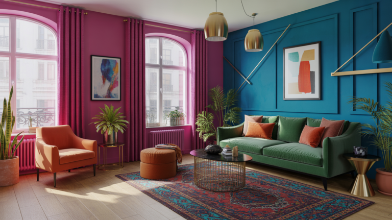 24 Colorful Apartment Ideas