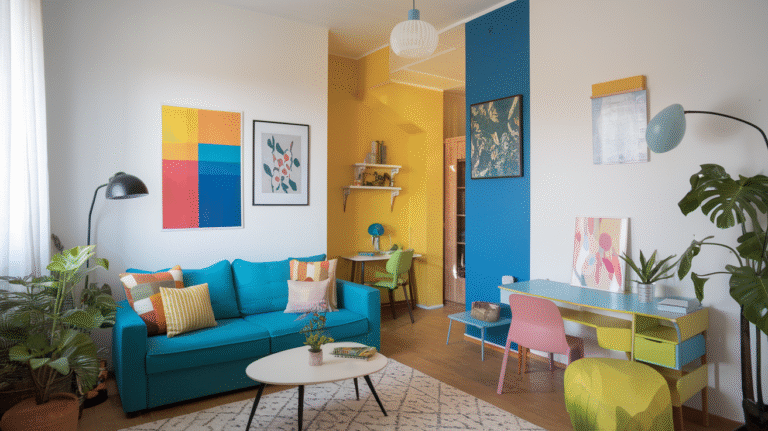 24 Colorful Apartment Ideas