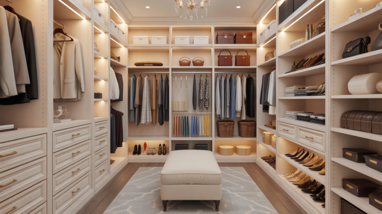 24 Walk In Closet Ideas