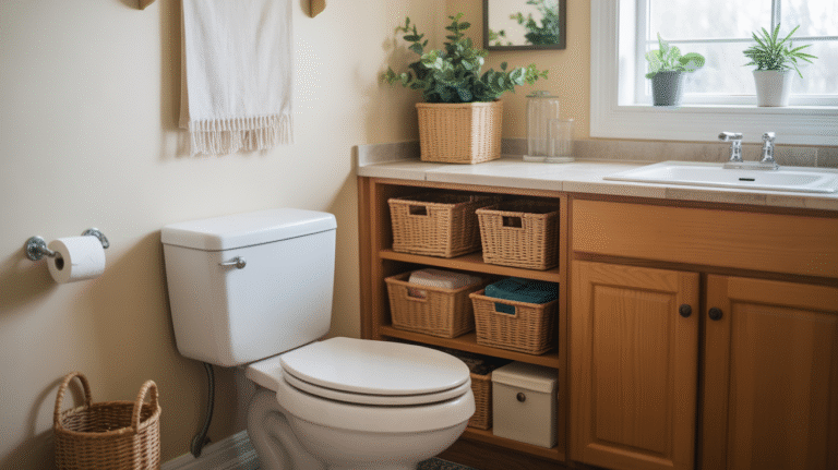 19 Over Toilet Storage Ideas