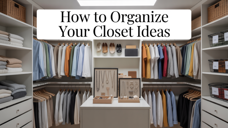 24 How to Organize Your Closet Ideas That Make Decluttering Simple