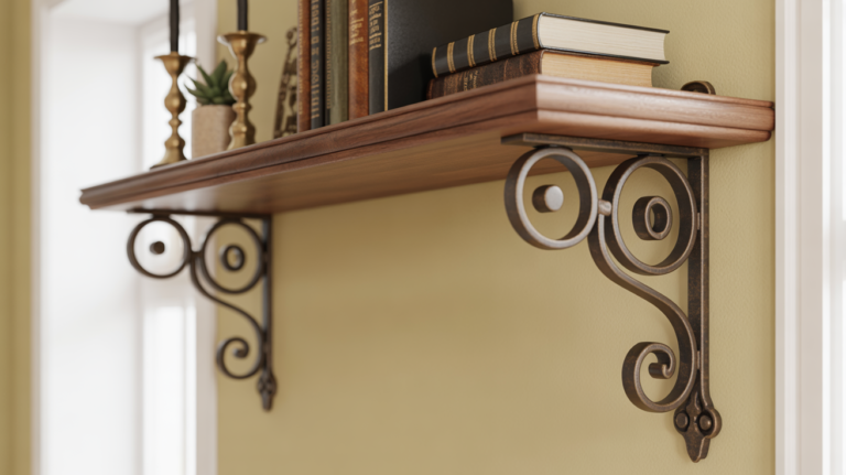 19 Shelf Corbel Ideas That Elevate Shelving With Architectural Charm