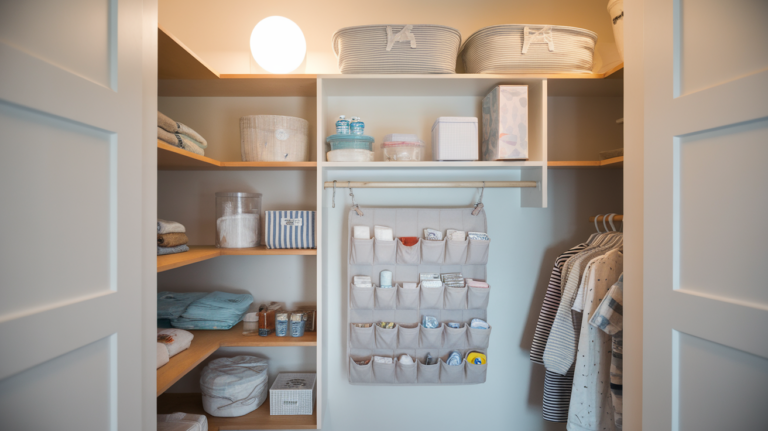 21 Nursery Closet Organization Ideas That Make Baby Essentials Easy to Find