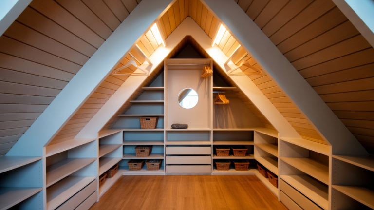 24 Slanted Attic Closet Ideas That Transform Awkward Angles Into Smart Storage