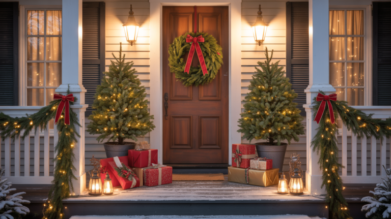 19 Christmas Front Porch Ideas