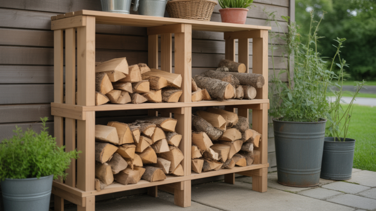 19 Firewood Storage Outdoor Ideas That Keep Your Wood Dry, Organized, and Looking Amazing