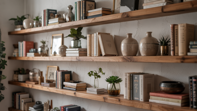 22 Bedroom Shelves Ideas That Elevate Decor While Saving Space