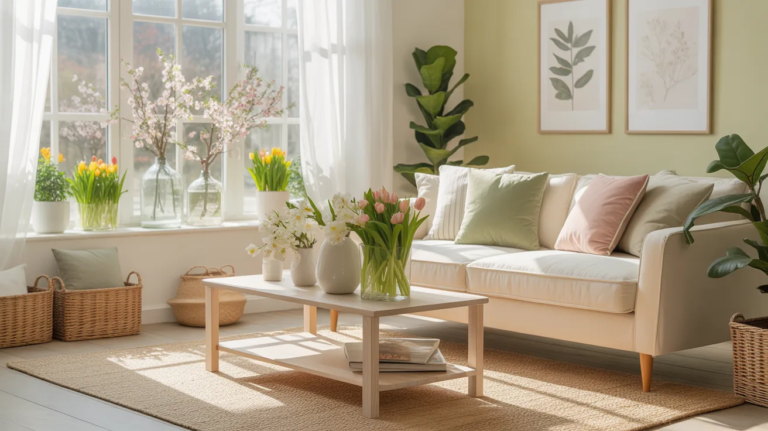 22 Spring Living Room Decor Ideas That Transform Your Space With Fresh Seasonal Style
