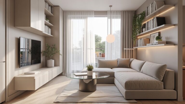 21 Small Living Room Apartment Ideas That Maximize Space Without Clutter