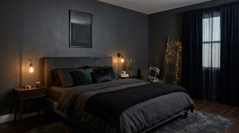 22 Dark Bedroom Ideas That Transform Your Space Into a Cozy Sanctuary