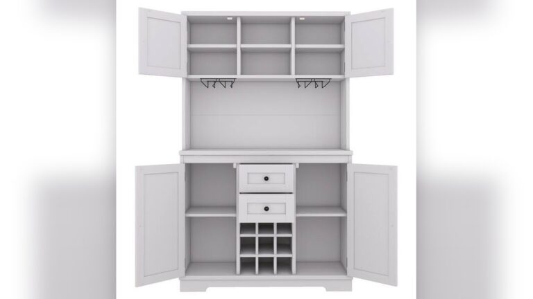 11 Coffee Bar Cabinet Ideas for Organized And Elegant Storage: Stunning Designs