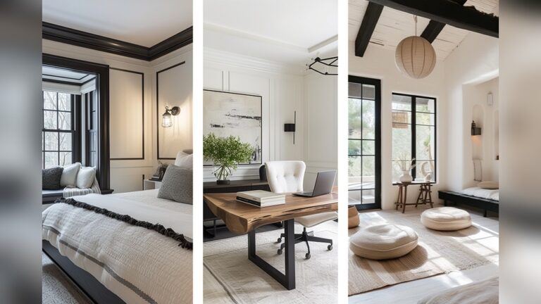13 Chic Room White Walls With Black Trim Ideas: Stunning & Stylish Designs