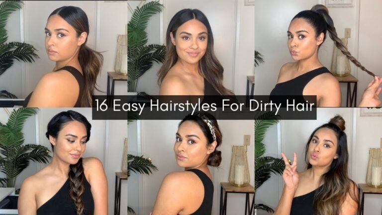 16 Dirty Hair Hairstyles for Work [Ultimate List]: Effortless & Chic Styles