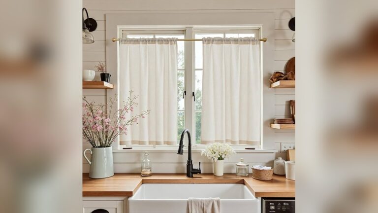 19 Café Curtain Rods Ideas: Stylish Designs to Transform Your Space