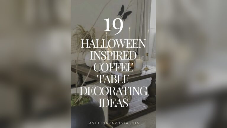19 Coffee Table Arrangement Ideas: Stunning Designs to Inspire You