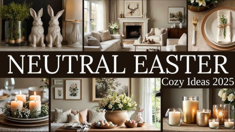 19 Elegant Neutral Easter Decor Ideas: Subtle and Chic Inspirations