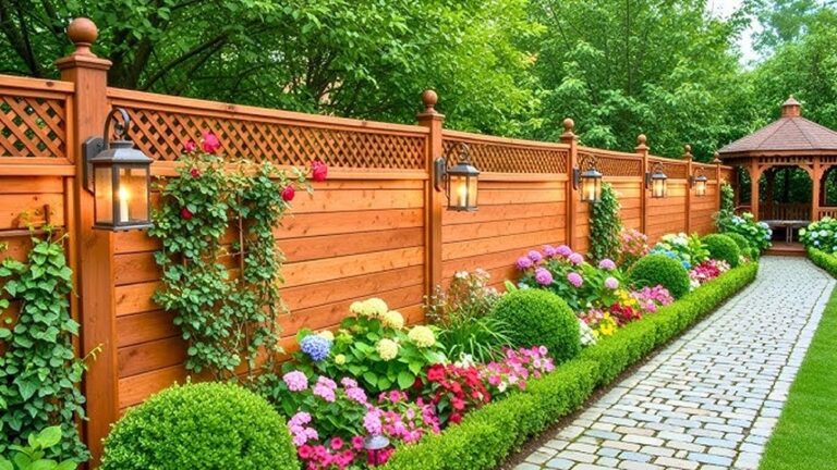 19 Garden Fence Ideas for a Stunning Outdoor Space: Creative & Chic Designs