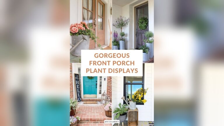 20 Front Porch Planters Ideas: Stunning Designs to Elevate Curb Appeal