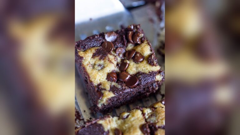 22 Chocolate Chip Cookie Dough Brownie Bars: Irresistible Treats!