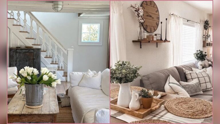 23 Farmhouse Living Room Wall Decor Ideas: Stunning Rustic Inspirations
