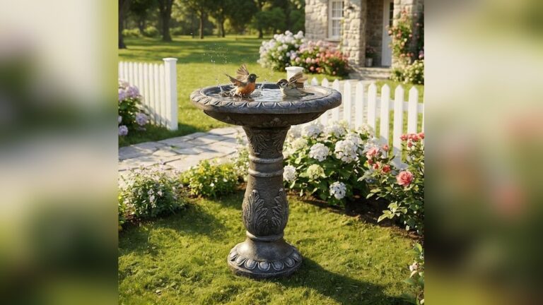 24 Bird Bath Ideas That Attract Feathered Friends And Elevate Your Garden: Stunning Designs to Transform Your Outdoor Space