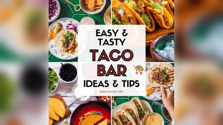 24 DIY Taco Bar Ideas: Creative & Easy Party Inspirations