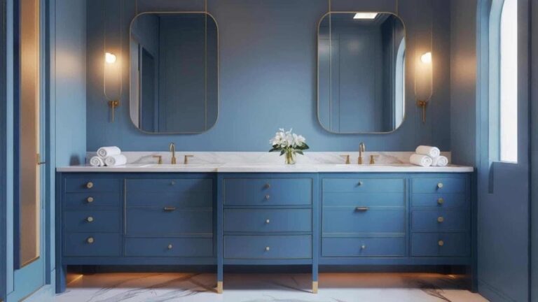 24 Fresh Bathroom Paint Color Ideas That’Ll Transform Your Space Instantly! Bold & Beautiful