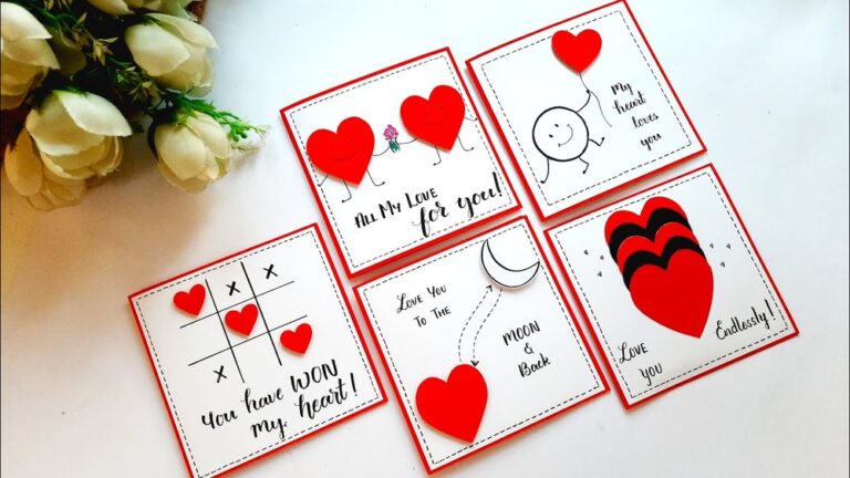 25 Handmade Valentines Day Card Ideas: Creative & Heartfelt Designs