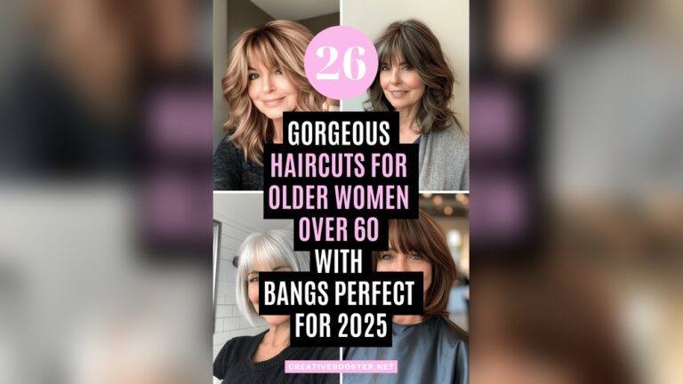 26 Haircuts for Women Over 60: Stylish, Chic, and Age-Defying