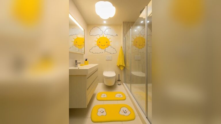 27 Bathroom Decor Yellow Ideas: Brighten Your Space Boldly