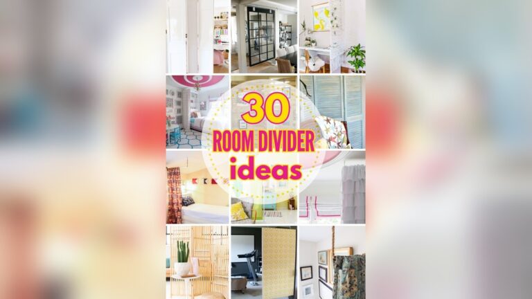 27 DIY Ideas for Room Dividers: Stylish & Space-Saving Solutions
