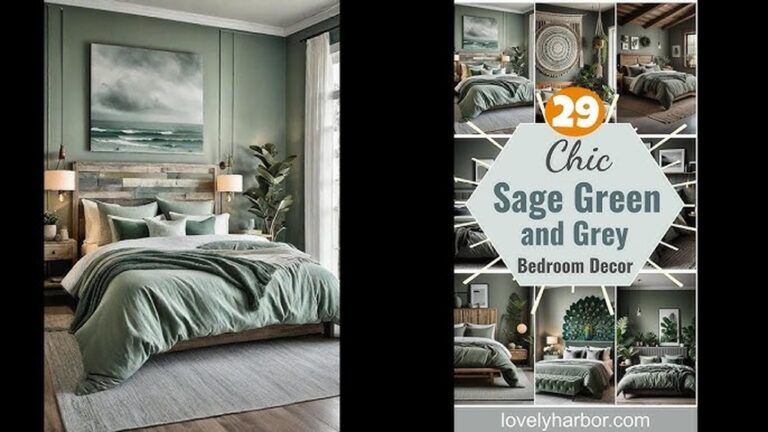 29 Trendy Sage Green And Grey Bedroom Ideas: Stylish & Serene Designs