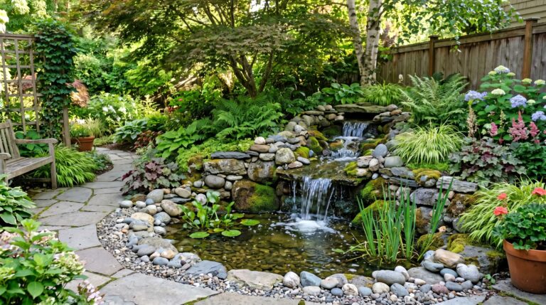 12 Small Garden Waterfalls Ideas: Stunning Designs to Transform Your Yard