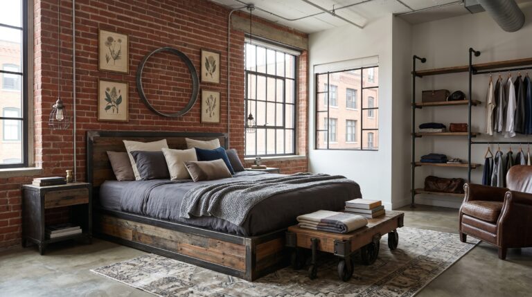 22 Industrial Bedroom Ideas: Stunning Designs for Modern Living