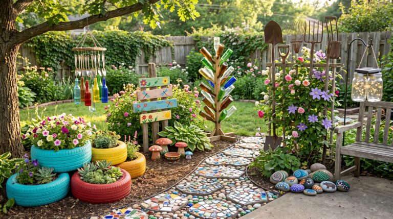 25 DIY Yard Art Ideas: Creative Projects to Transform Your Garden