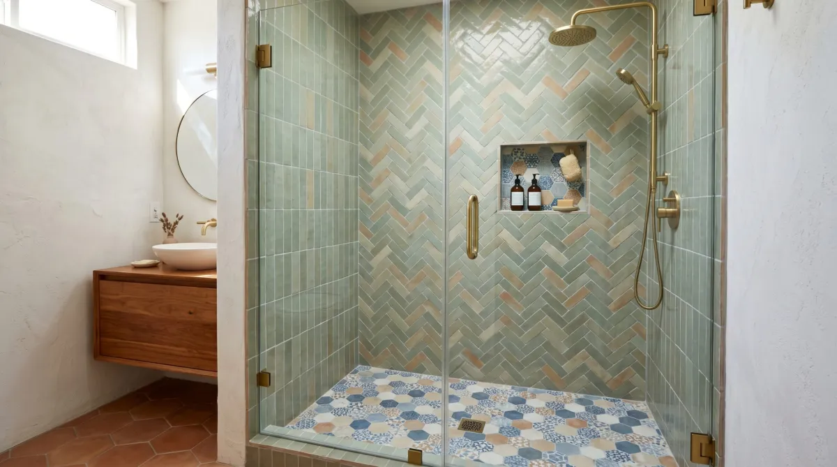22 Creative Small Bathroom Shower Tile Ideas You’ll Love Today – ComfyTips