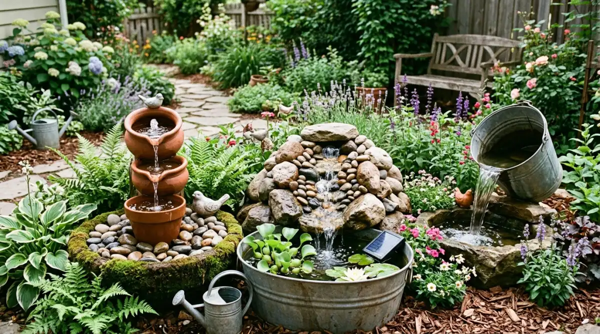 24 Homemade Water Fountains Ideas: Stunning DIY Projects for Every ...