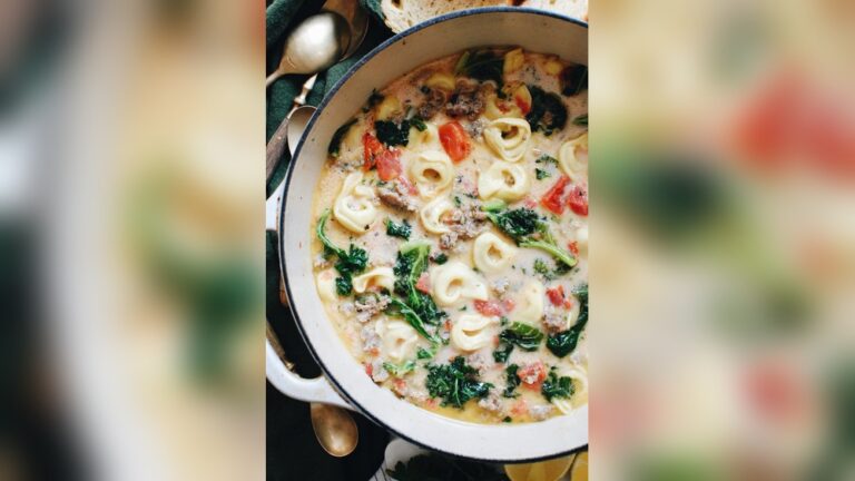 Creamy Italian Sausage Tortellini That Will Blow Your Mind: Irresistible Recipe