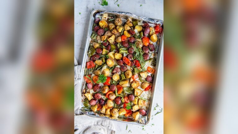 Sheet Pan Smoked Sausage Tortellini That Will Change Your Dinner Game: Easy, Delicious, Quick