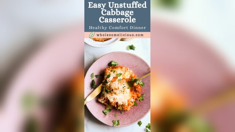 The Best Stuffed Cabbage Casserole You’Ll Ever Try: Simple & Delicious!