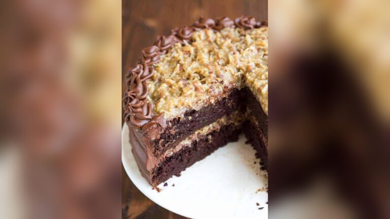 The German Chocolate Cake Recipe: Irresistibly Decadent Delight